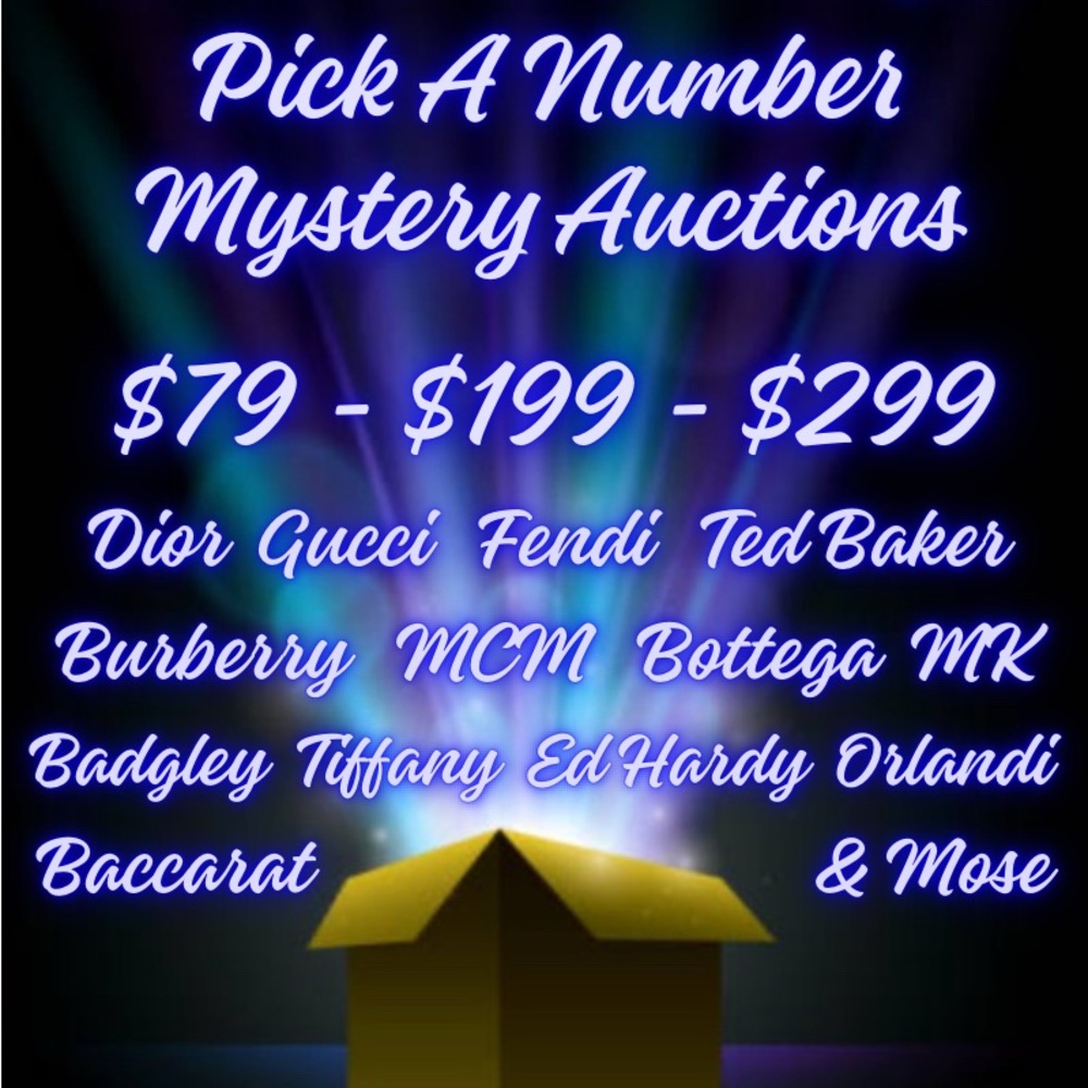$299 Luxury Pick-A-Number Mystery Auction